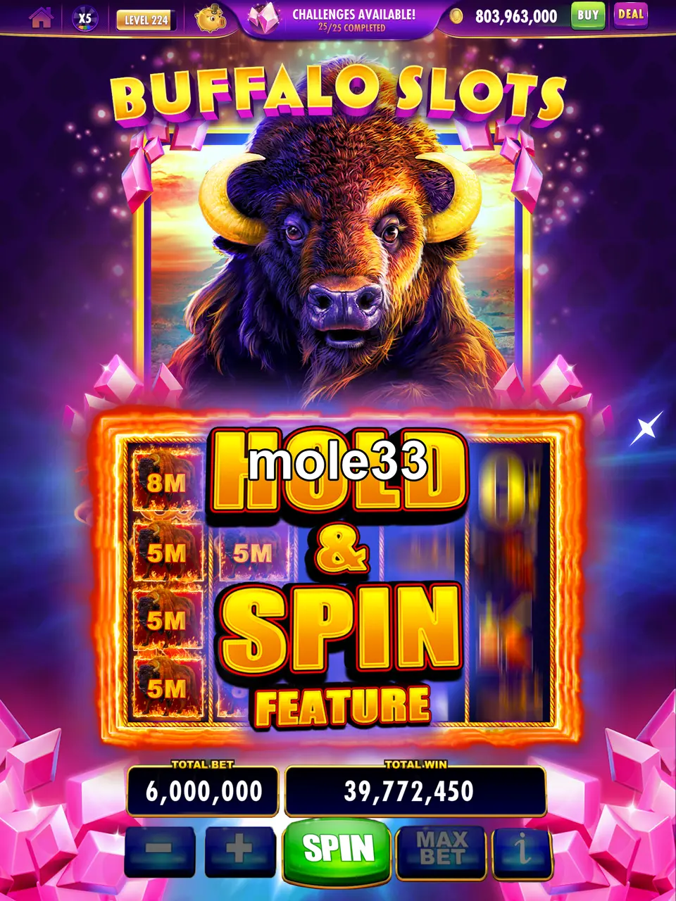mole33 Tangkapan Layar - APK Resmi