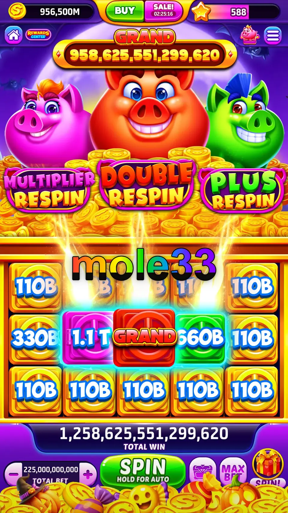 mole33 Tangkapan Layar Resmi APK